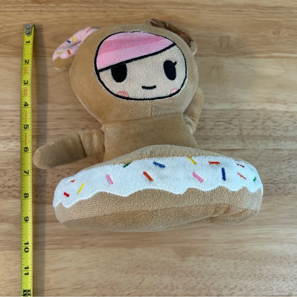 Tokidoki x Loungefly Neon Star 9” Donutella Plush y2k Doll Toy Cell Phone Holder